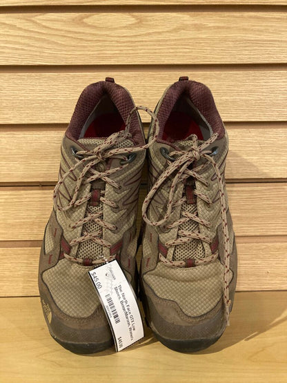 The North Face GTX Low Shoes, Beige/Maroon, Women's 8