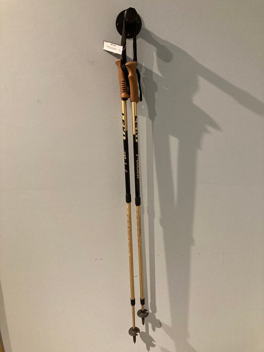 Leki Makalu Superlock Trekking Poles, Gold/Black