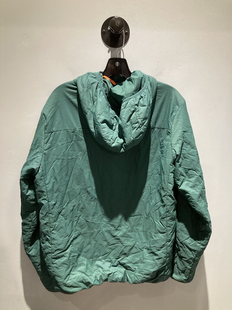 Ibex Wool Aire Hoodie, Green, Men's L