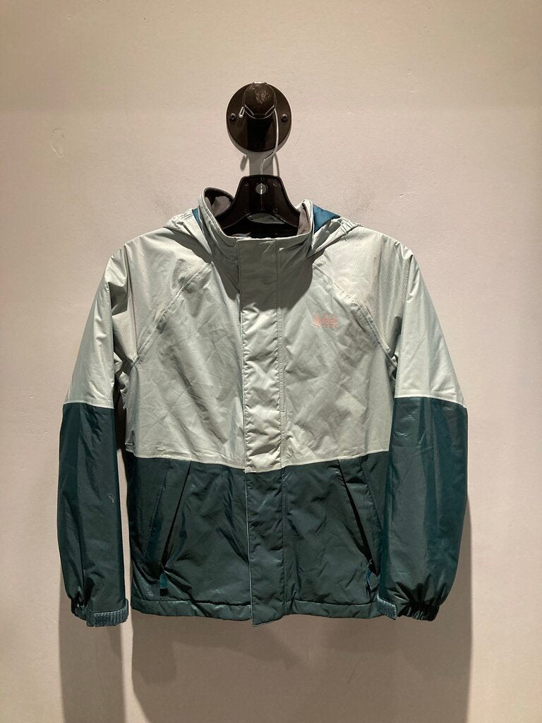 REI Hooded Jacket, Teal/Blue, Kid's M