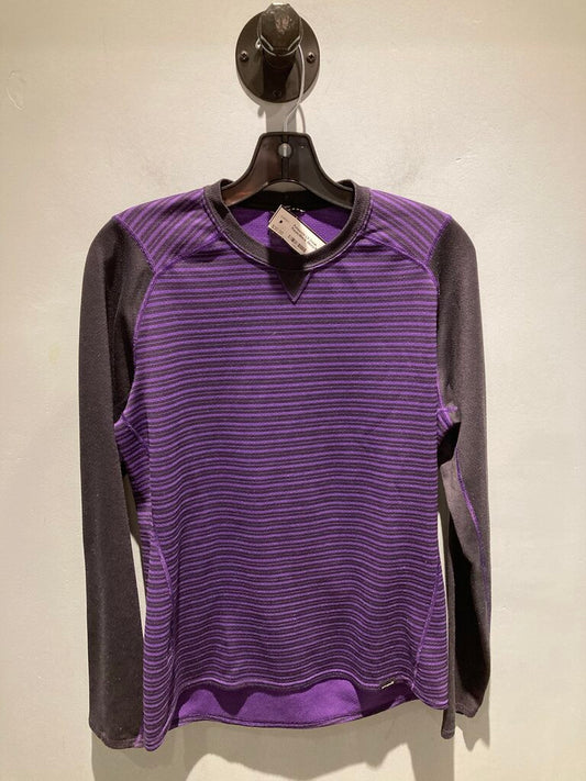 Patagonia LS Crew, Purple/Black, Men's M