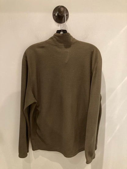 The North Face 1\4 Zip Fleece, Green/Blue, Men's XL