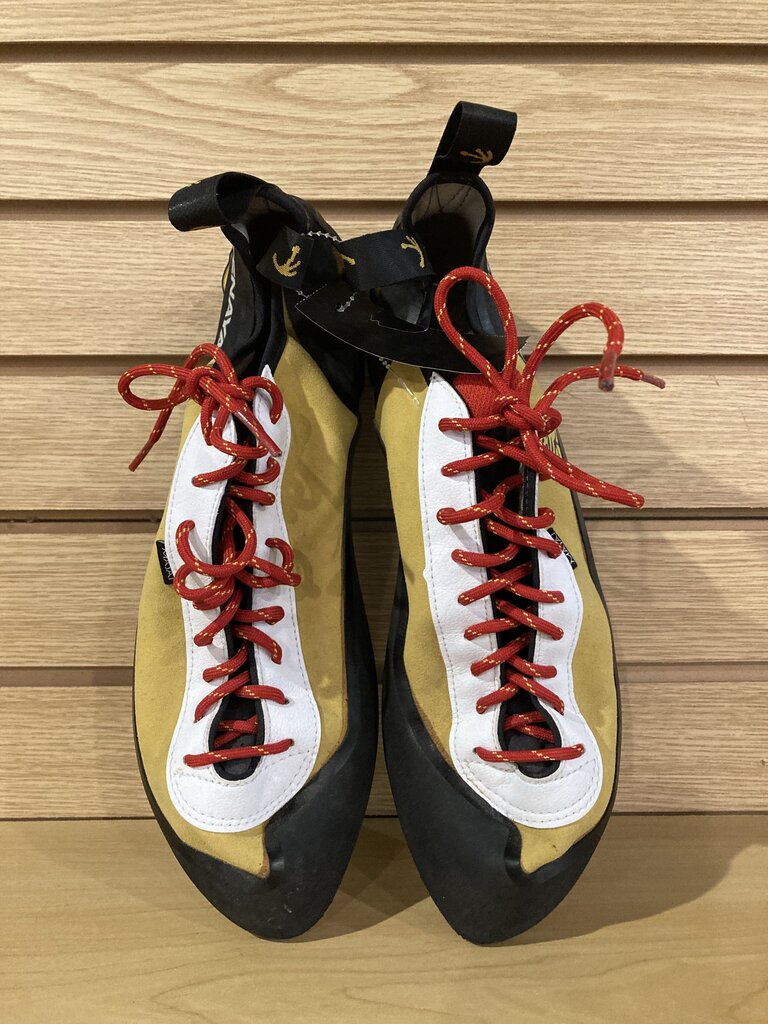 Tenaya Masai Climbing Shoes, Yellow/White/Black, 14