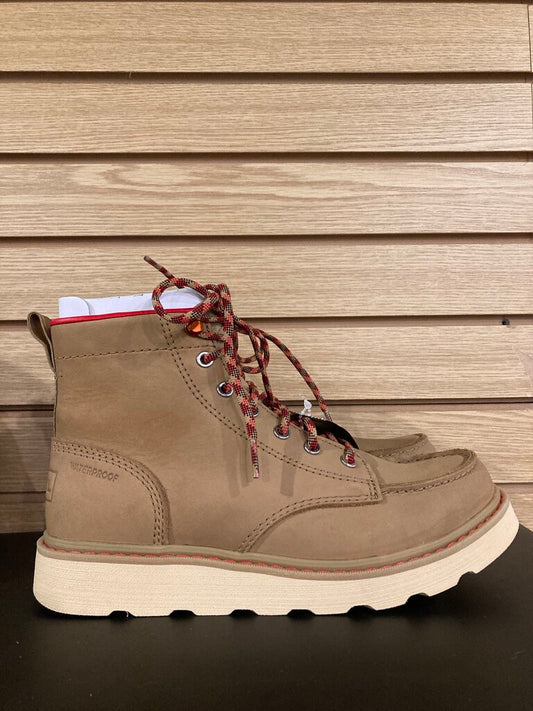 Sorel Slabtown Waterproof Boots, Tan, Men's 7.5 (unused)