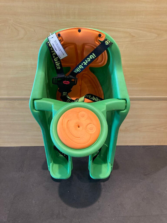 iBert Kid's Front Mounted Bike Seat, Green/Orange