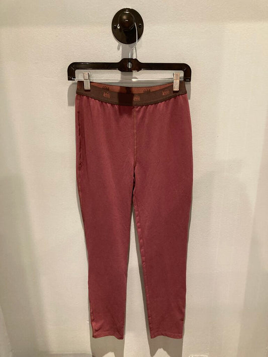 REI Baselayer Bottoms, Maroon, Kids L (14-16)