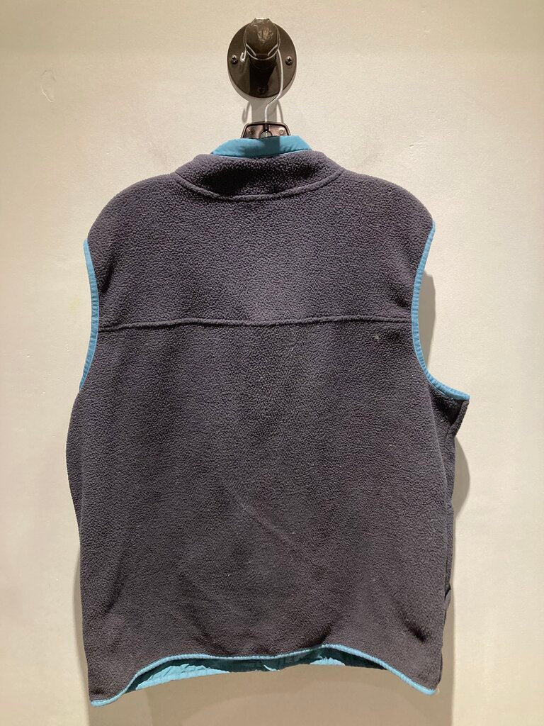 The North Face Fleece Vest, Blue, Men's XL