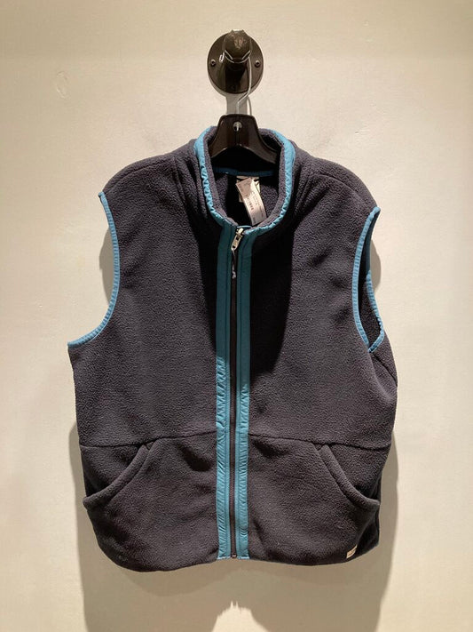 The North Face Fleece Vest, Blue, Men's XL