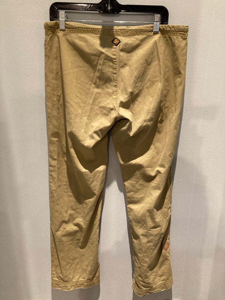 Prana Pants, Green/Red, Women's M