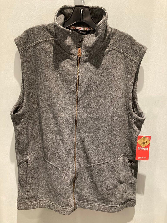 Sherpa Rolpa Vest, Grey, Men's XL