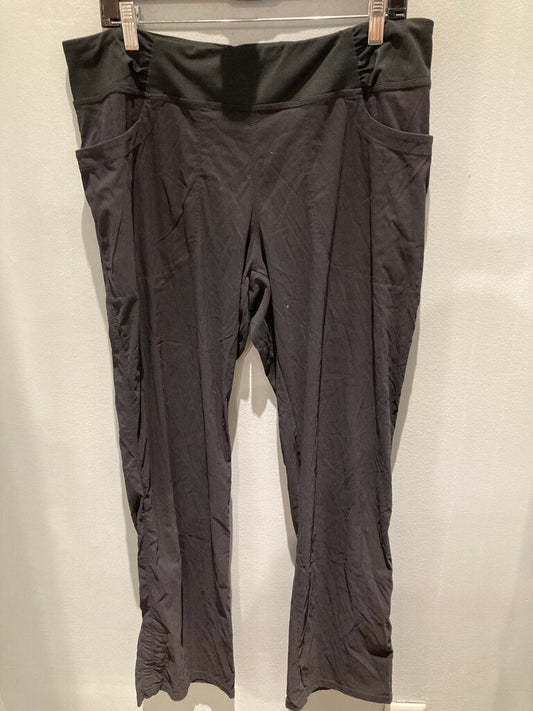 Mountain Hardwear Pants, Black, Women's XL