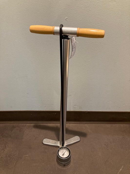 Lezyne Alloy Floor Drive Bike Pump, Silver