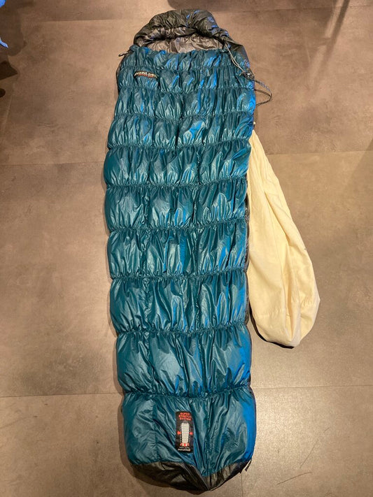 Mont Bell UL Down Hugger Sleeping Bag, Teal/Grey, 40deg?