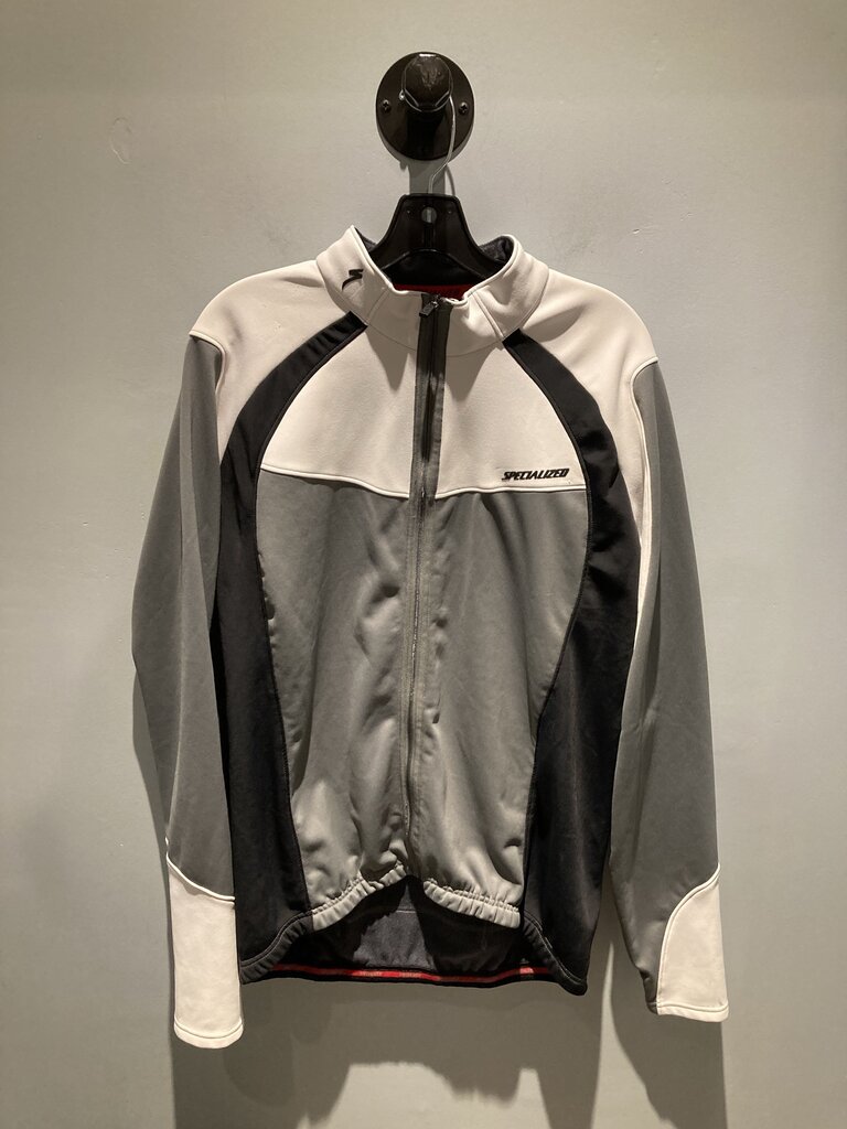 Specialized Full Zip Jacket, Black/White, Men's XXL