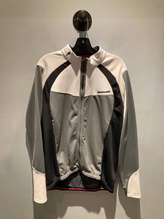 Specialized Full Zip Jacket, Black/White, Men's XXL