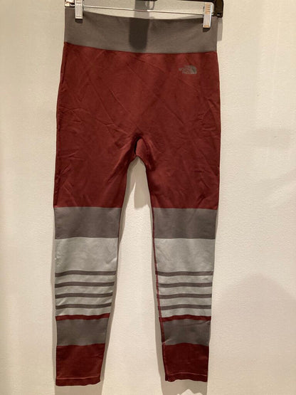 The North Face Leggings, Grey/Maroon, Women's M?