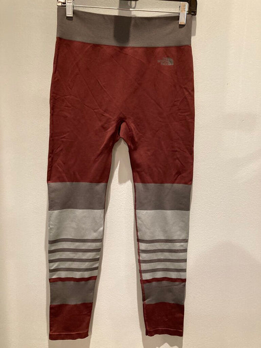 The North Face Leggings, Grey/Maroon, Women's M?