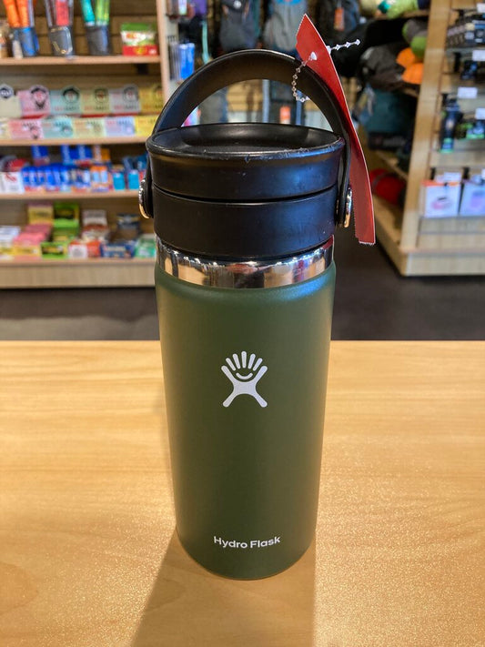 Hydro Flask Insulated Thermos w/ Lid, Green, 16oz