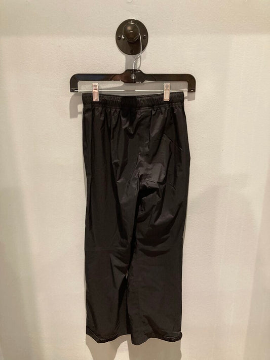 REI Rain Pants, Black, Kids M (10-12)