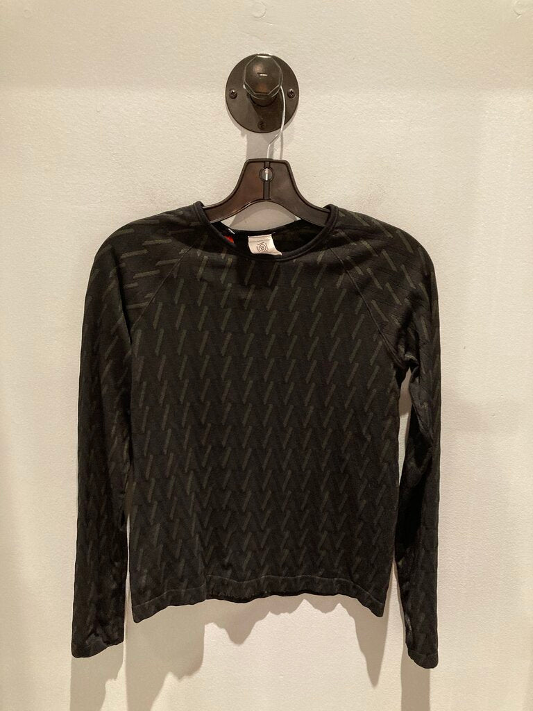 Athleta Girl LS Compression, Black, Kid's 14