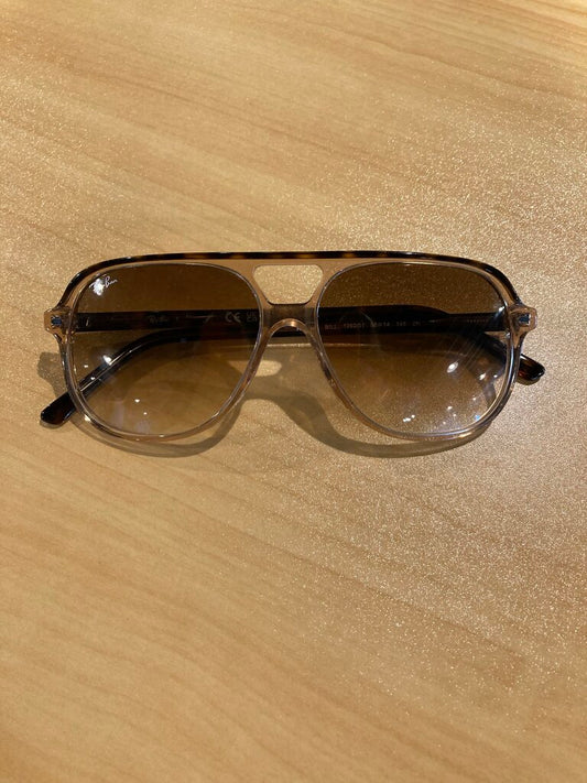 Rayban Bill Sunglasses, Turtle/Grey, OS