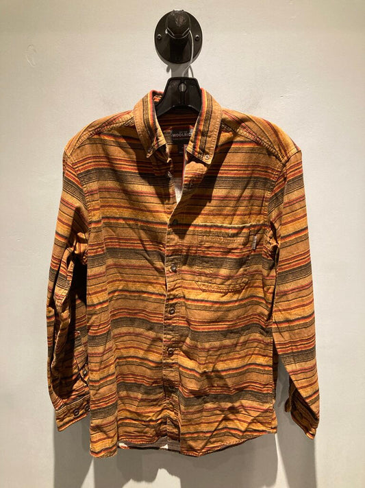 Woolrich LS Flannel, Orange/Red, Men's M