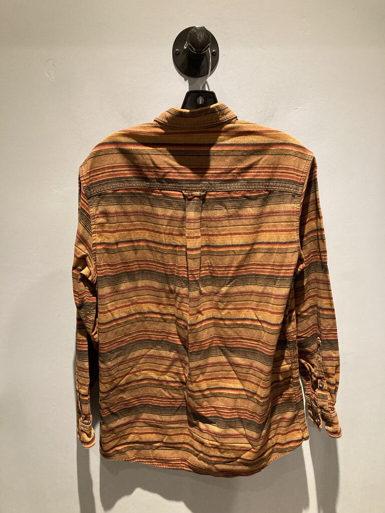 Woolrich LS Flannel, Orange/Red, Men's M