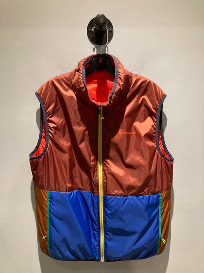 Cotopaxi Insulated Vest, Rust/Blue, Men's L