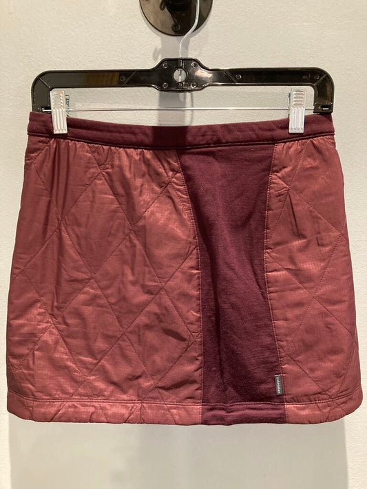 Icebreaker Quilted Skirt, Mulberry, Women's S