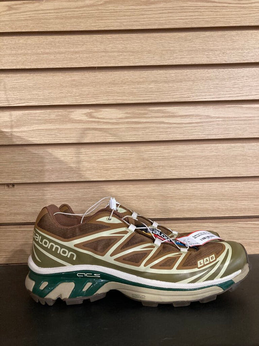 Salmon S-Lab XT 6, Brown/Green, Men's 8.5