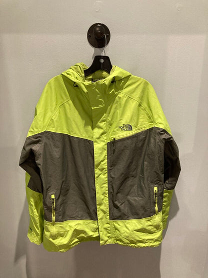 The North Face Rain Jacket, Green/Lime, Men's XL