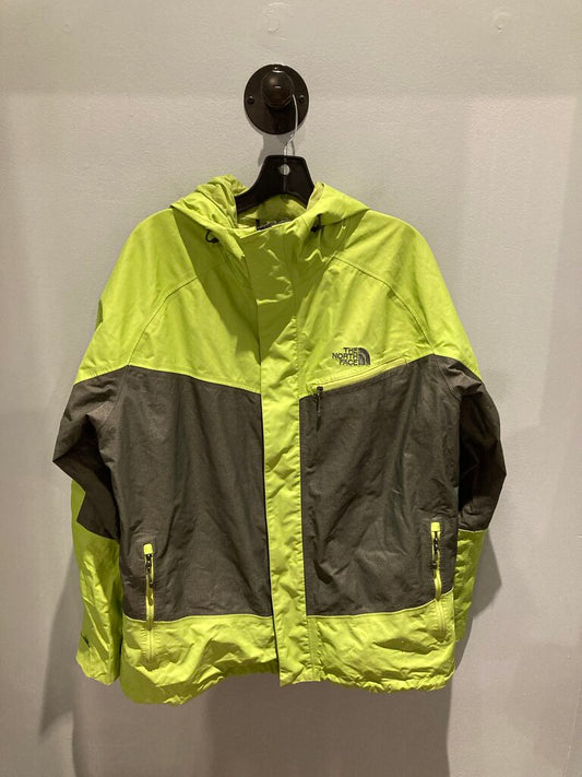 The North Face Rain Jacket, Green/Lime, Men's XL