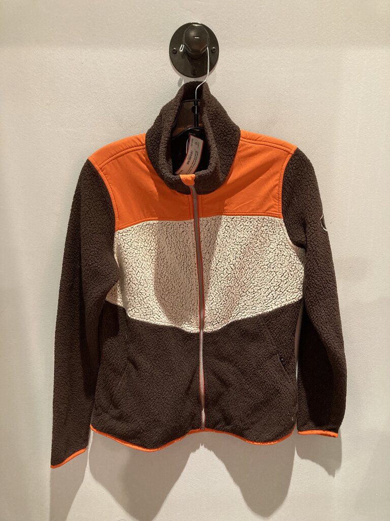Kuhl Hybrid Fleece Jacket, Brown/Orange, Women's M