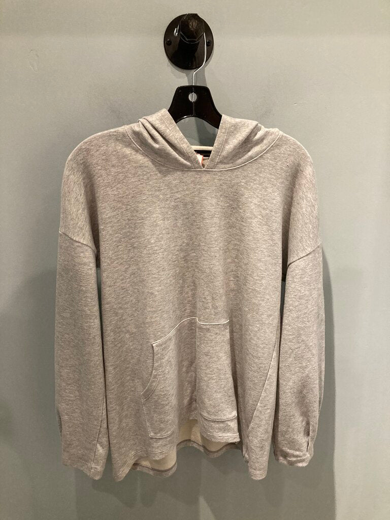 Smartwool Fleece Hooded Pull Over, Grey, Women's M