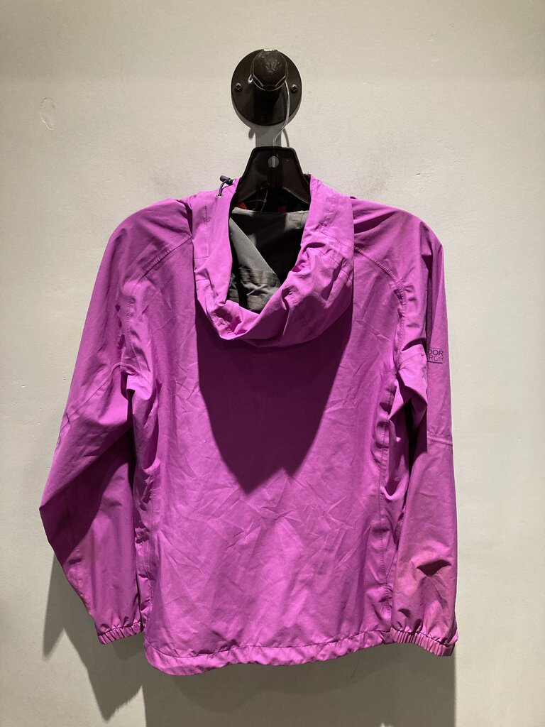 Outdoor Research Rain Jacket, Purple, Women's M