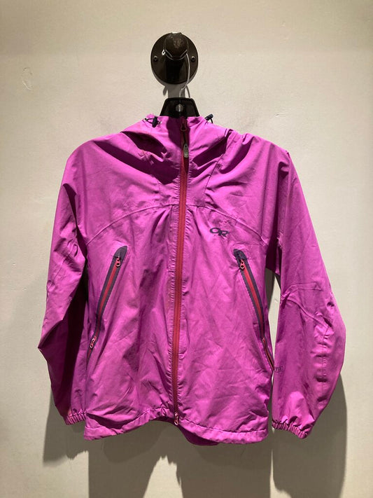Outdoor Research Rain Jacket, Purple, Women's M