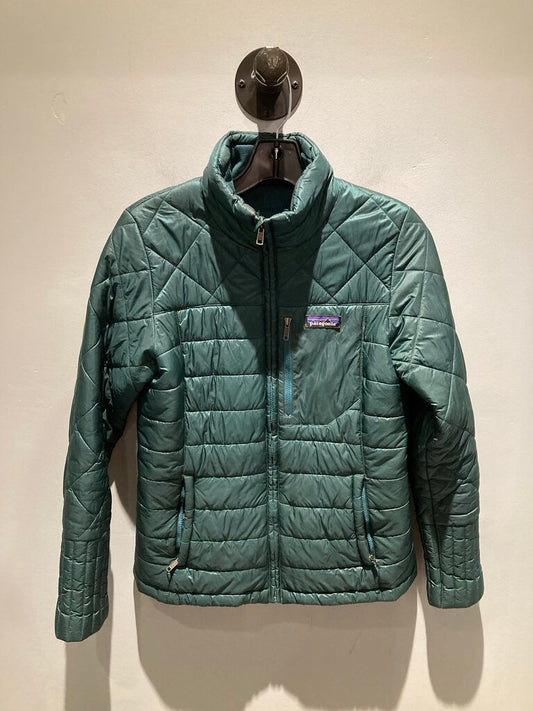 Patagonia Down Jacket, Green, Women's S