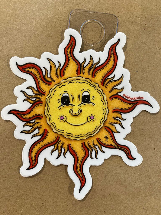 Andrew Beck Designs "Sun 2" Sticker