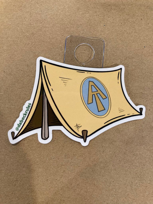 Andrew Beck Design AT Tent NC Sticker