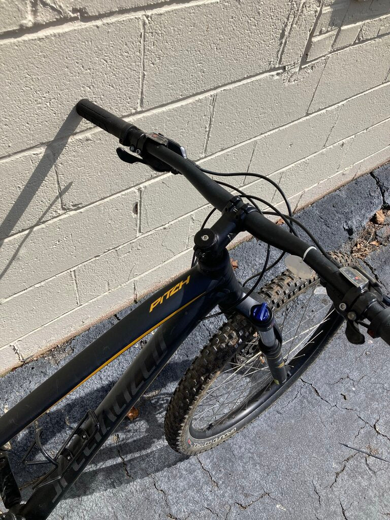 Specialized 2018 Pitch Comp 27.5 Hardtail MTB, Grey/Yellow, Men's L