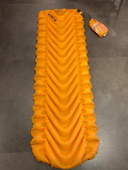 (NEW) Klymit Insulated Static V Lite Sleeping Pad, Orange