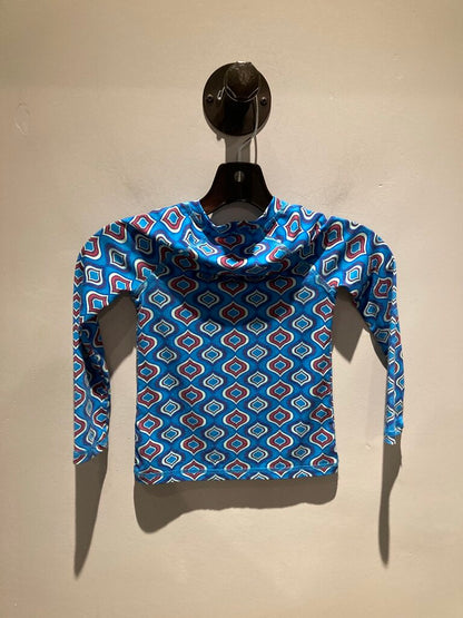 REI Base Layer Top, Blue/Pattern, Kid's XXS