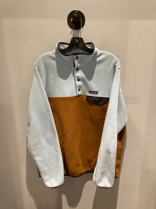 Patagonia Synchilla Flece, Blue/Tan, Men's XL