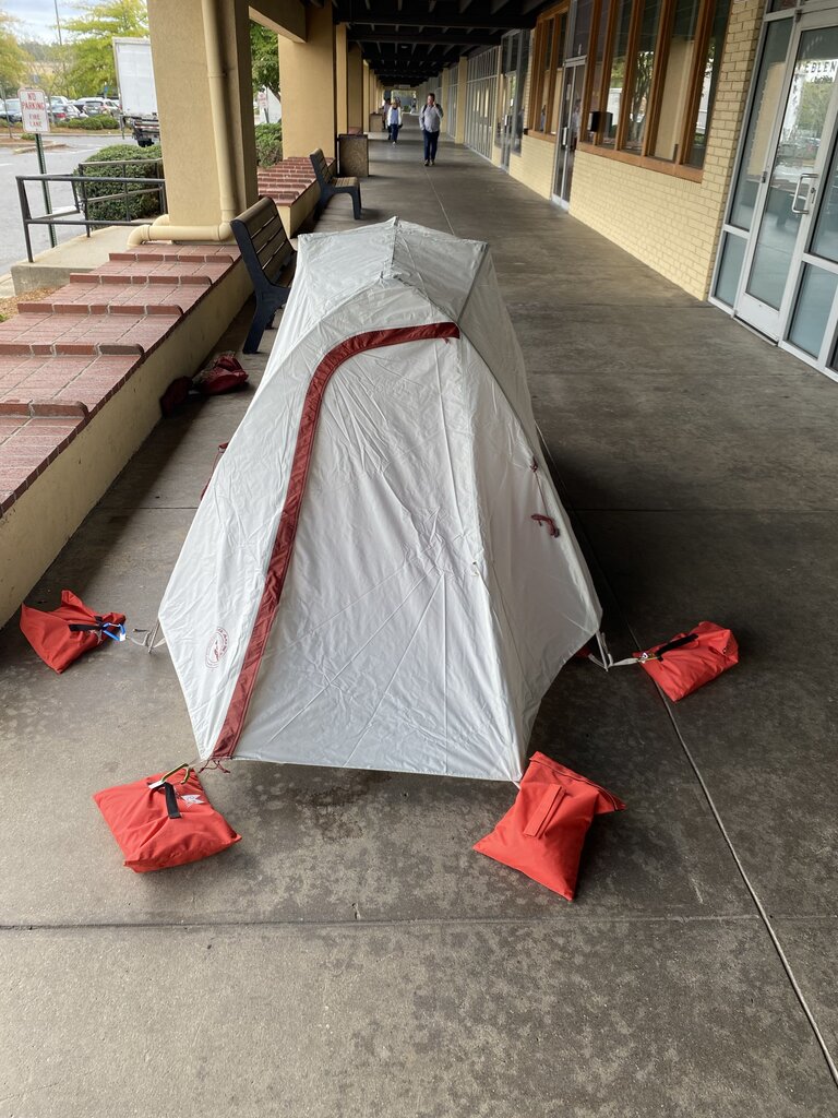 Big Agnes C Bar 2 Backpacking Tent, Red, 2P