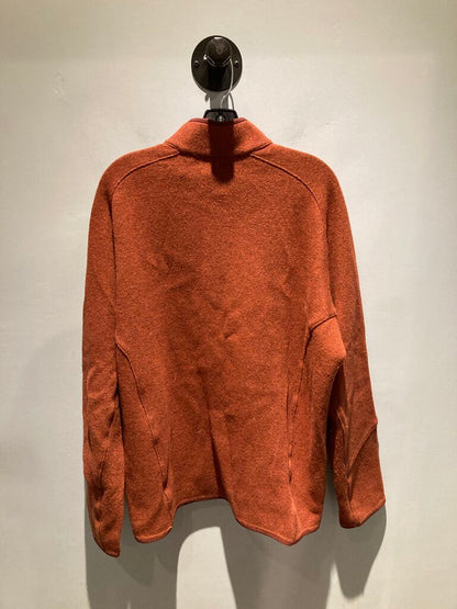 Arc'Teryx Full Zip Wool Jacket, Orange, Men's XL