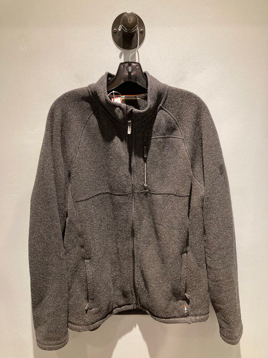 Smartwool Full Zip Fleece Jacket, Grey, Men's L