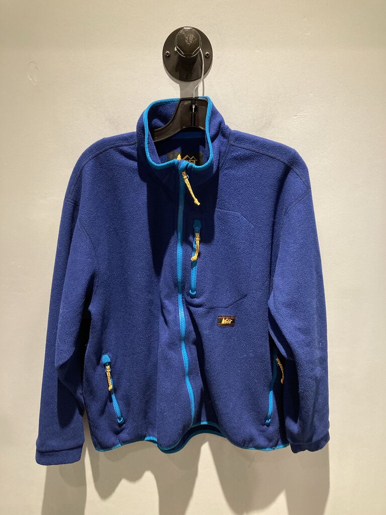 REI Full Zip Fleece, Blue, Women's XL