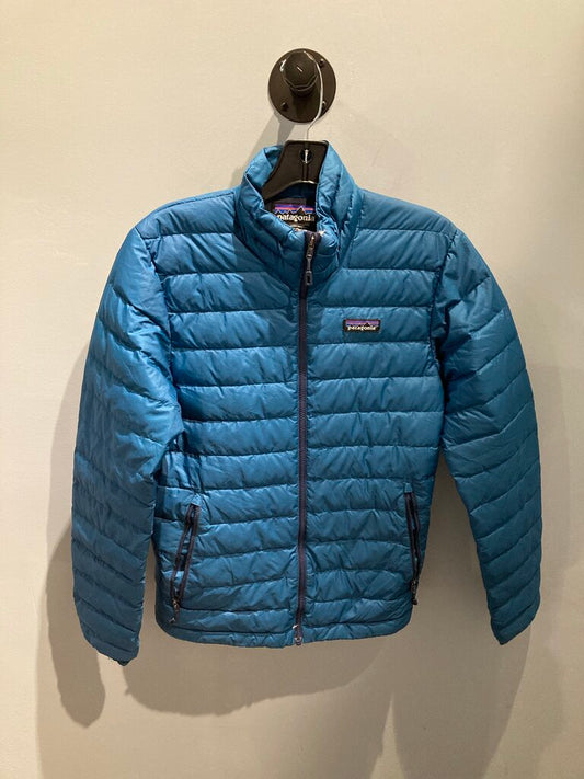 Patagonia Down Sweater, Blue, Men's XS