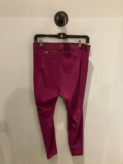 (Thread Pull) Outdoor Voices Leggings, Pink , Women's L