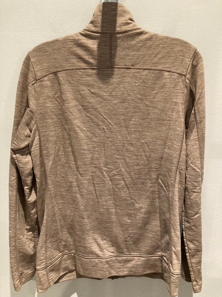 Icebreaker Merino Full Zip LS Jacket, Grey, Women's M